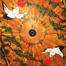 Vintage Gifu Wagasa Japanese Tea Ceremony Umbrella