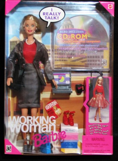 working woman barbie