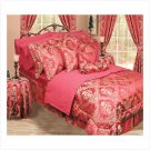 30PC QUEEN BEDDING ENSEMBLE (RED)