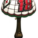 Bobby Labonte NASCASR Stained Glass Table Lamp