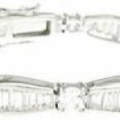 14.25ct BRILLIANT CUT SIMULATED DIAMOND BRACELET