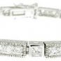 11.48ct BRILLIANT CUT SIMULATED DIAMOND BRACELET