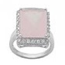 4.00CT EMRALD CUT SIMULATED DIAMOND ENGAGEMENT WEDDING RING