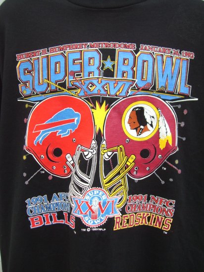 SOLD! Super Bowl (SUPERBOWL 1992) XXVI (26) Washington Redskins vs ...