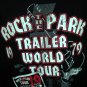 Funny "ROCK THE PARK - TRAILER WORLD TOUR" XL T-Shirt