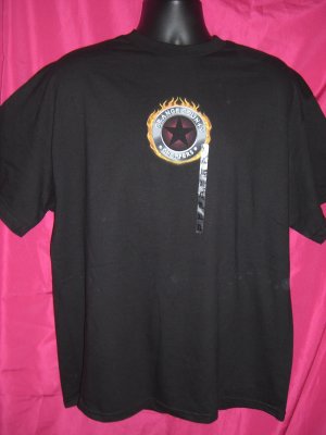 NEW ORANGE COUNTY CHOPPERS Large / XL T-Shirt NWT Flames  2003