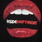 Rare PROMO  2005 "INSIDE DEEP THROAT" Large / XL Black T-Shirt FREE SHIPPING!