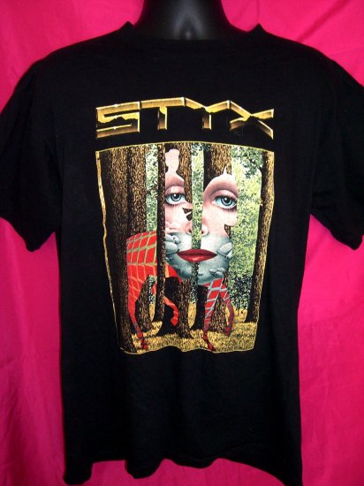 SOLD! Styx 1996 Return to the Paradise Theatre Concert Tour Large