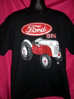 Ford 8n tractor t-shirt #8