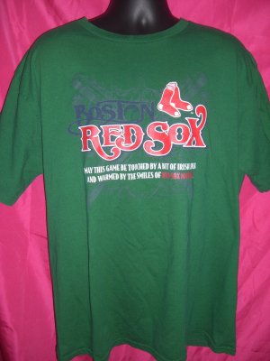 Boston Red Sox ~ Irish Luck XL T Shirt ~ Red Sox Nation