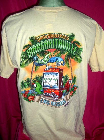 SOLD! NEW Jimmy Buffett's Margaritaville Size Large T-Shirt ~ Las Vegas ...