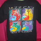 Rare 1992 Jazz Cats New Orleans XL T-Shirt  by Artist Christopher Mayes
