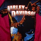 Vintage 1995 Harley Davidson T-Shirt Size Medium Unique Eagle