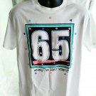 Turning 65 Fun T-Shirt Size Large Living the Best Years 65th Birthday