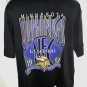 VINTAGE 1992 Minnesota Vikings Division Champs T-Shirt Size XL NEW!
