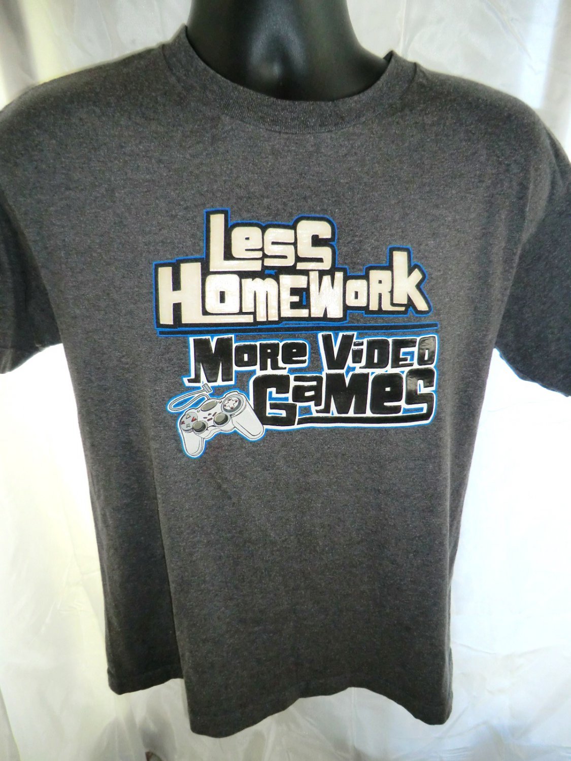 homework video games shirt