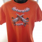 2009 STURGIS Black Hills Rally T-Shirt Size Large