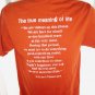 Dalai Lama True Meaning of Life T-Shirt Size Small