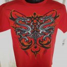 New Red T-Shirt Cool Dragon Graphic Size Medium Large
