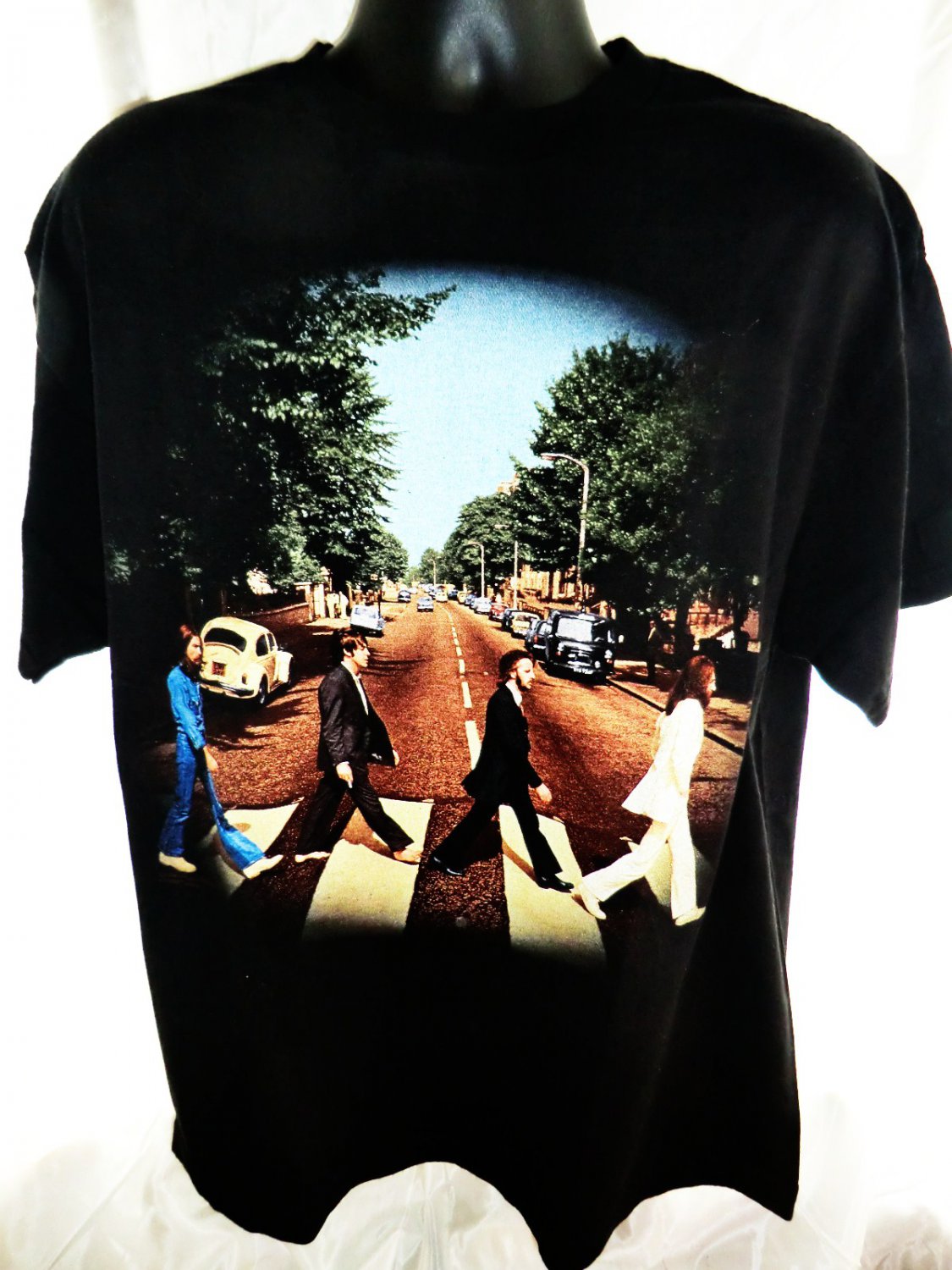 The BEATLES T-Shirt Abbey Road Size XL