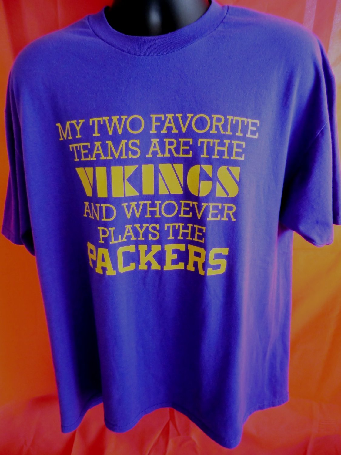 SOLD! Funny Minnesota Vikings T-Shirt Size Large