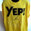 NEW Tee YEP! WHAT A COUNTRY! Yakov Smirnoff T-Shirt Size XL