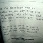Funny Divorce Transcript T-Shirt Size Large