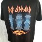 Def Leppard Tour 2009 T-Shirt Size Large