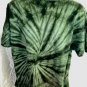 THE SIOUX North Dakota Tie Dye Green T-Shirt Size XL