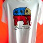 Zombies Don’t Let Zombies Vote Democrat T-Shirt Size Large