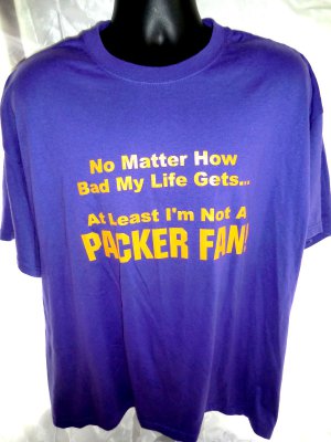 SOLD! Funny Minnesota Vikings T-Shirt Size Large