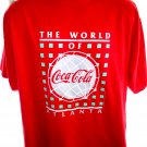 Vintage 1991 World of Coca Cola T-Shirt Size XL Atlanta Georgia