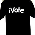 I VOTE T-Shirt Size Large ~ Left Right Liberal Conservative GO VOTE!