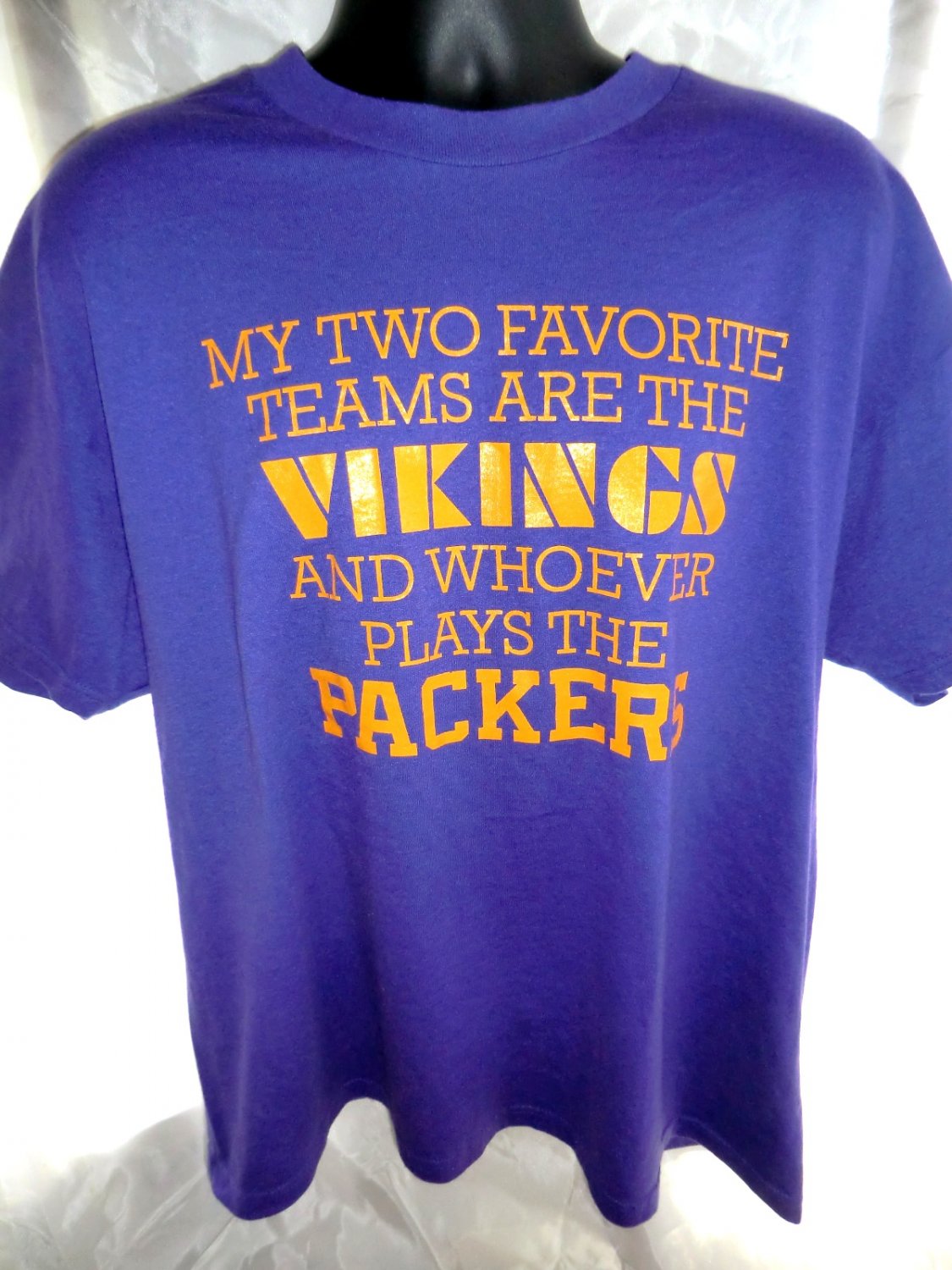 SOLD! Two Favorite Football Teams MN Vikings and Who Plays the