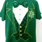 Funny Irish Luck Shirt St Patrick’s Day Tuxedo Size XL