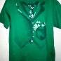 Green Shamrock Suit T-Shirt Suit Size Large