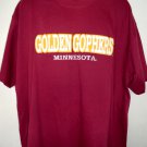 GOLDEN GOPHERS University of Minnesota T-Shirt Size XXL 2XL