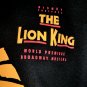1997 The Lion King T-Shirt Size Medium (Youth Size Large) Premiere