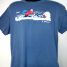 Funny Winter T-Shirt  SNOW …it BLOWS Size Large