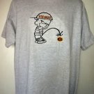 Funny Minnesota Vikings VS Green Bay Packers T-Shirt Size XL