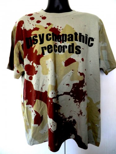 Rare Psychopathic Record Baseball Button Up Jersey READ