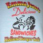 Emma Jean’s Holland Burger Café Route 66 T-Shirt Size XL Victorville California