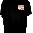 Funny “MY NAME IS” TROUBLE T-Shirt Size XL