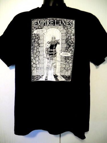 Rare 1992 EMPIRE LANES Comic Book T-Shirt Size Large