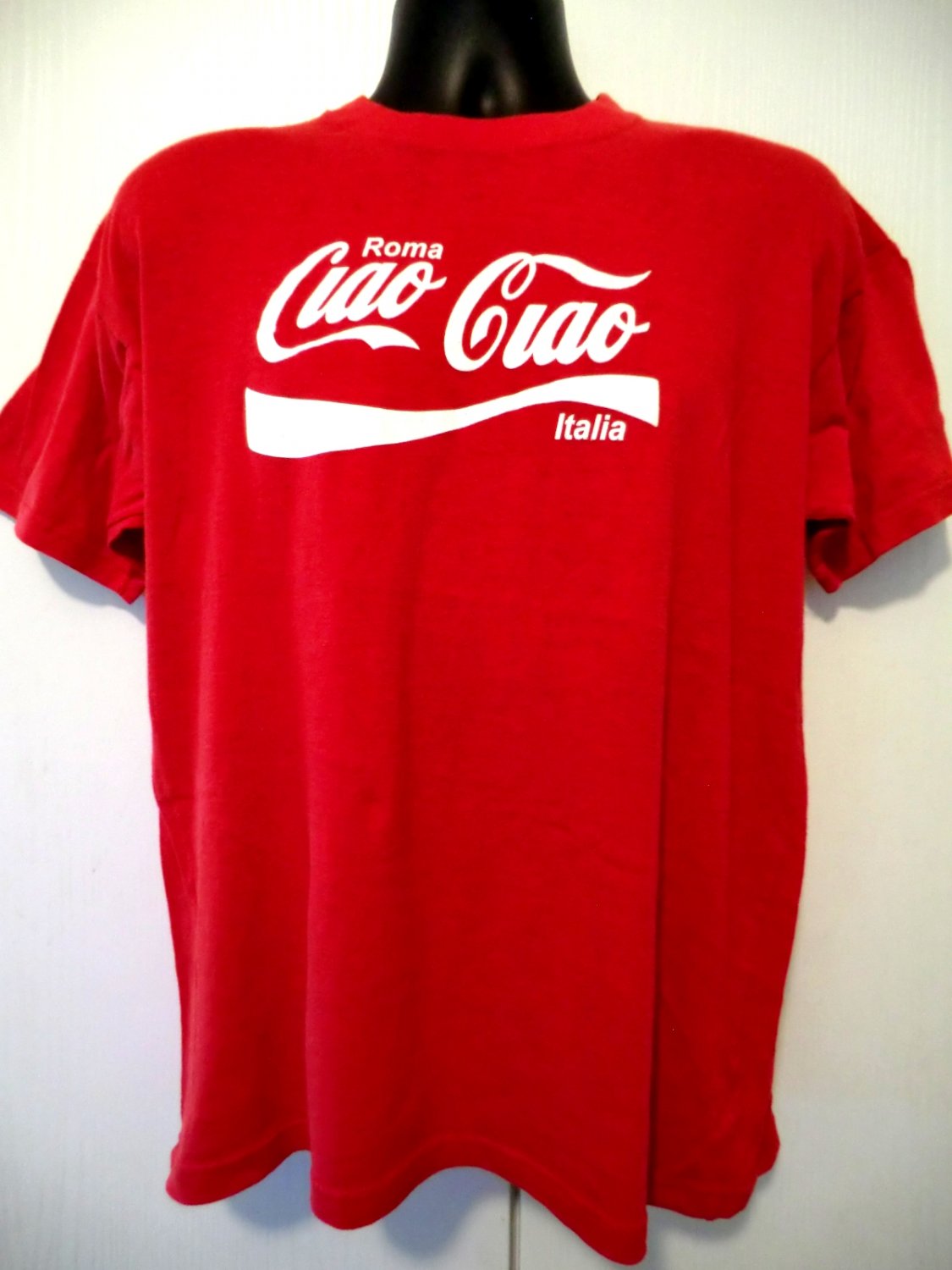 SOLD! Vintage Ciao Ciao Italy / Italia Rome / Roma T-Shirt Size Large