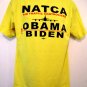 NATCA for Obama T-Shirt Size Large ~ Air Traffic Controllers Union