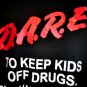 Classic Vintage DARE TO KEEP KIDS OFF DRUGS T-Shirt Apple Valley MN Size Large
