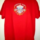 Stugis Motorcycle Rally 2003 Red T-Shirt Size Large