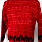 Ugly Holiday Sweater Scottie Terrier Dogs Size Medium