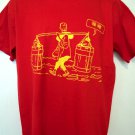 Red China / Chinese Souvenir T-Shirt Size Large